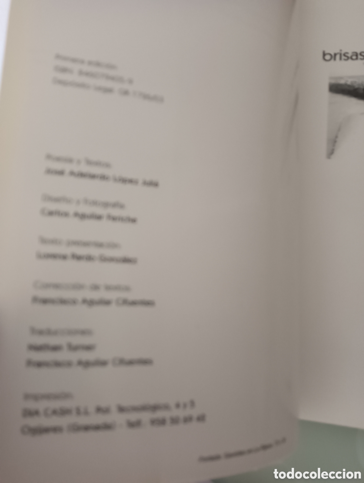 Libros: BRISAS DEL MAR LUIS PARDO - Foto 3