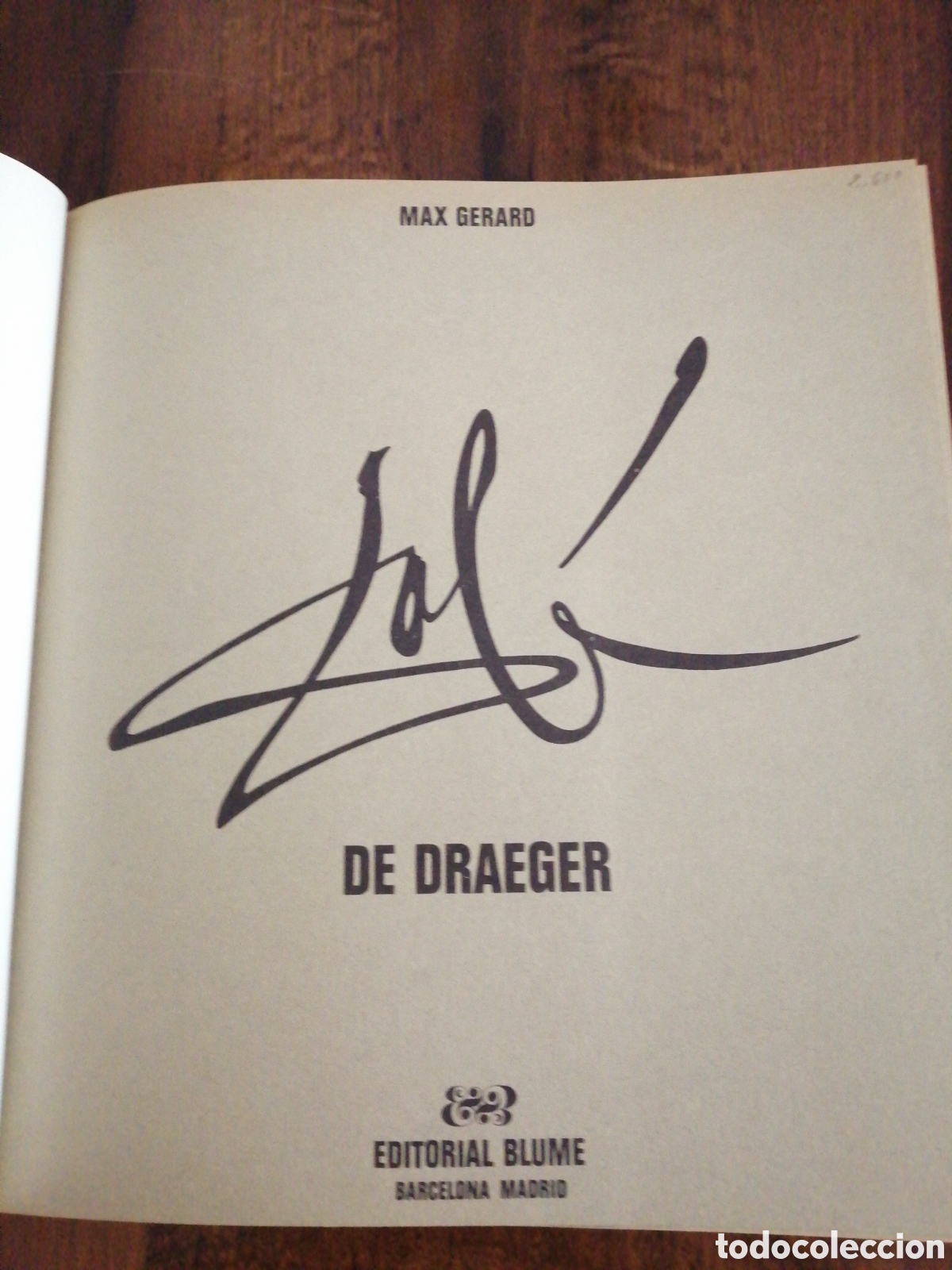 Libros: DALI DE DRAEGER 1968 - Foto 2