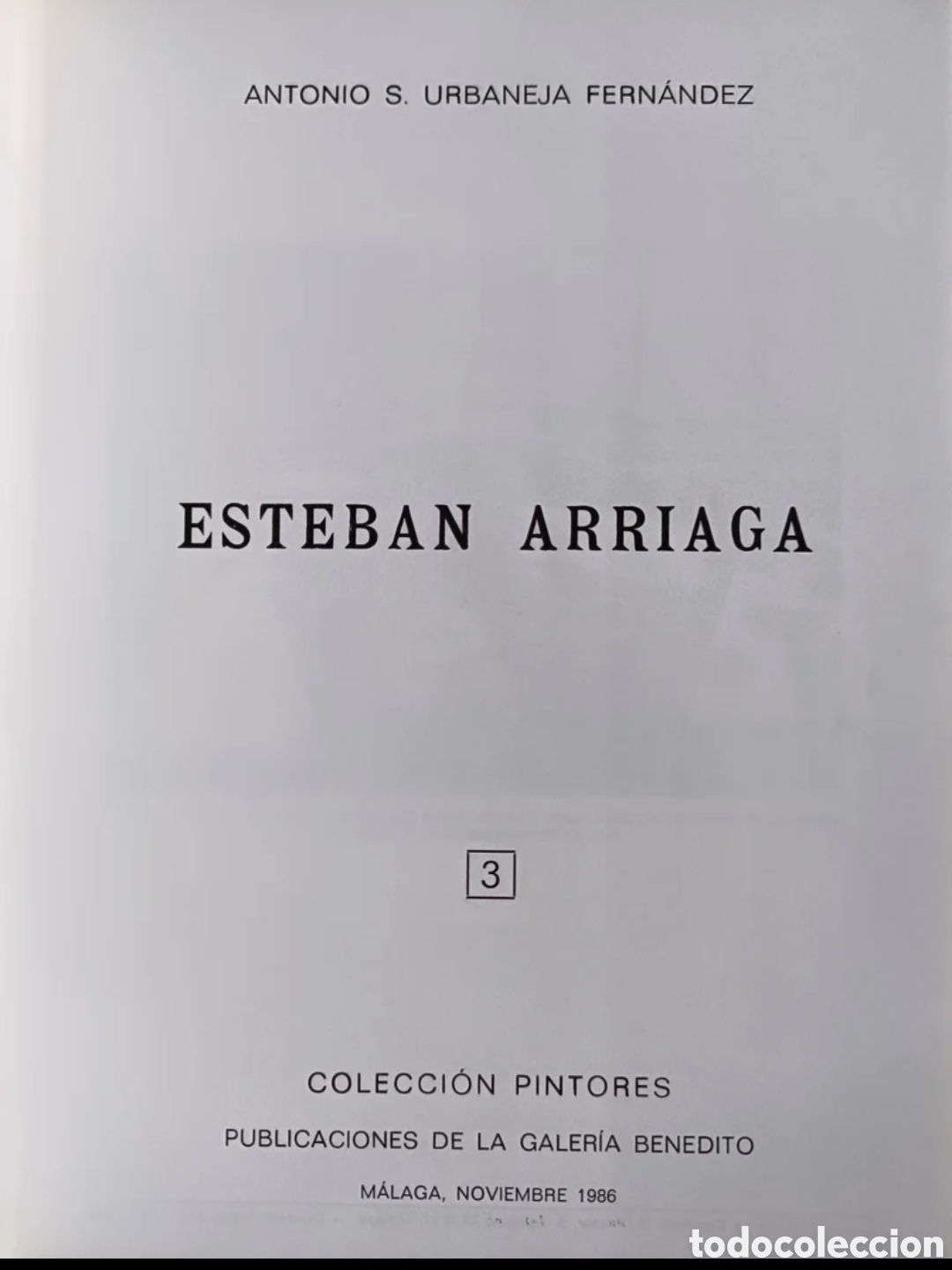 Libros: Arriaga. Galer&iacute;a Benedito - Foto 3