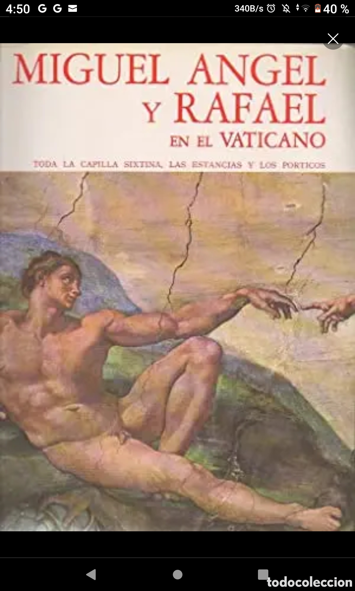 Libros: MIGUEL ANGEL Y RAFAEL EN EL VATCANO - Foto 1