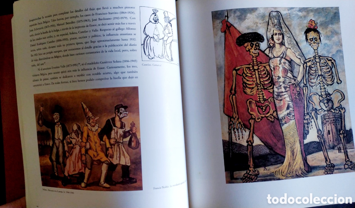 Libros: James Ensor. COLECCI&Oacute;N BBVA. 1996. - Foto 2