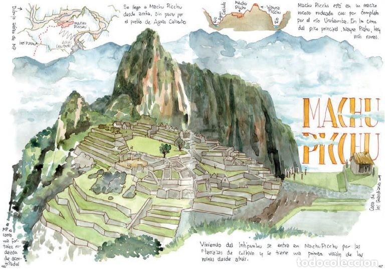 Libros: Cuadernos de Per&uacute;. Acuarelas de viaje. - Foto 6