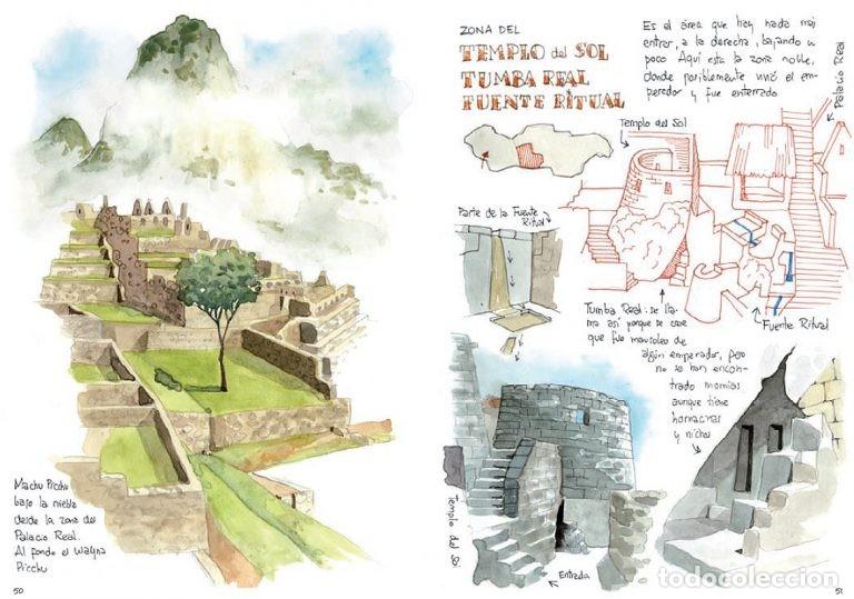 Libros: Cuadernos de Per&uacute;. Acuarelas de viaje. - Foto 8