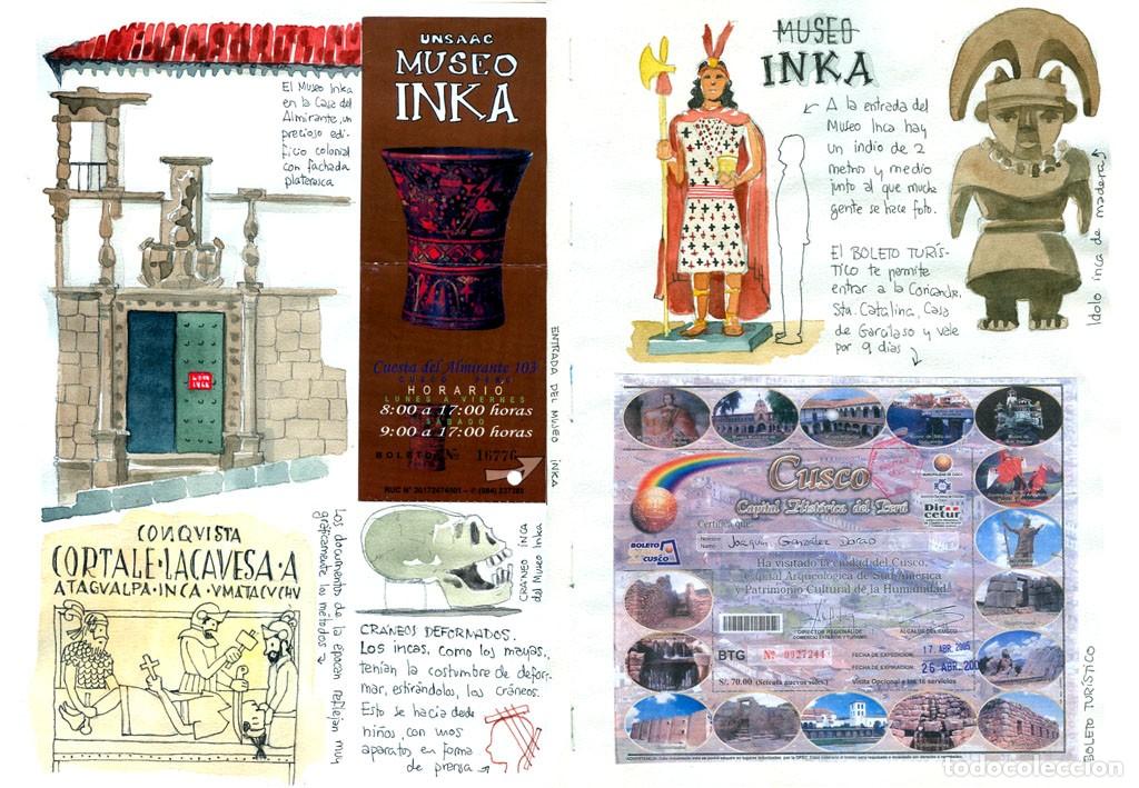 Libros: Cuadernos de Per&uacute;. Acuarelas de viaje. - Foto 11