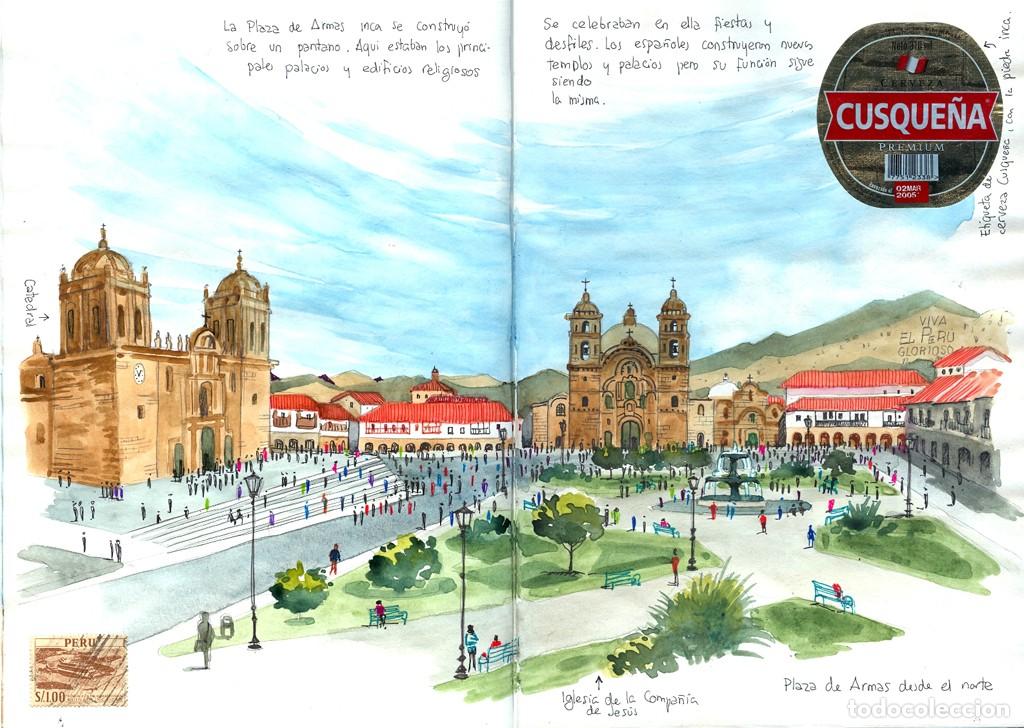 Libros: Cuadernos de Per&uacute;. Acuarelas de viaje. - Foto 12