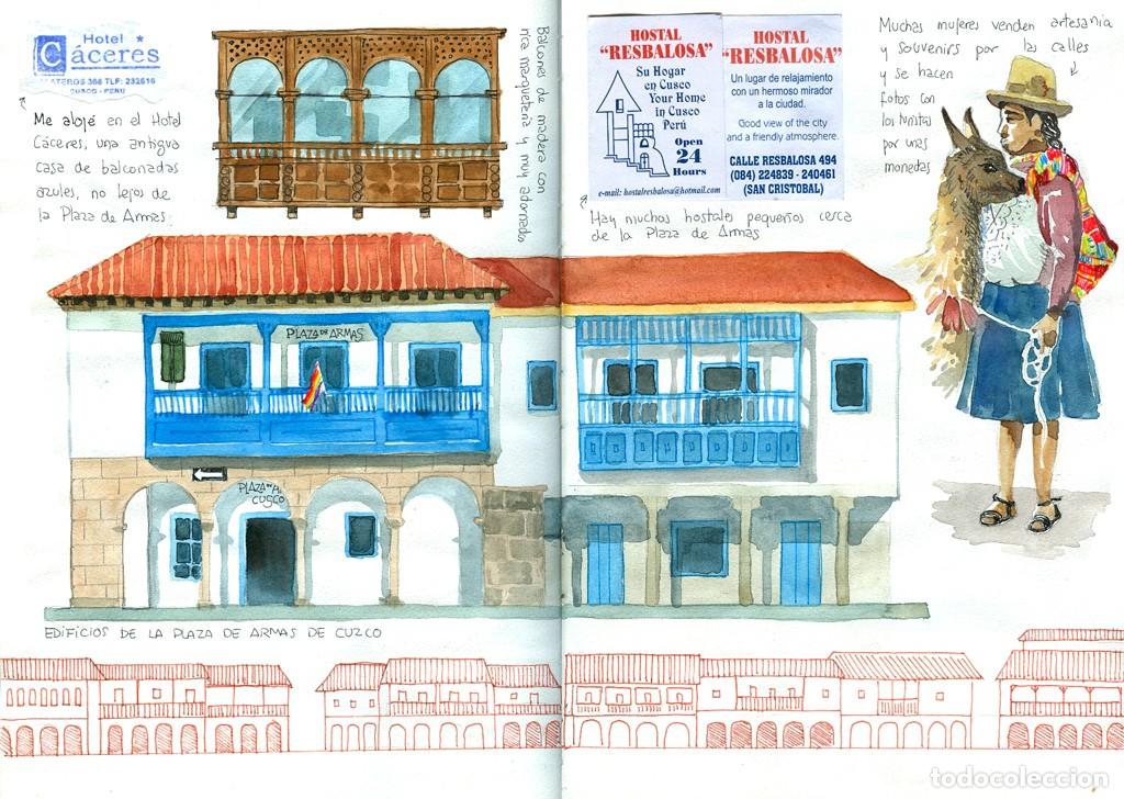 Libros: Cuadernos de Per&uacute;. Acuarelas de viaje. - Foto 13