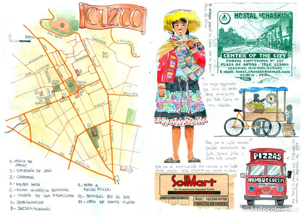 Libros: Cuadernos de Per&uacute;. Acuarelas de viaje. - Foto 15