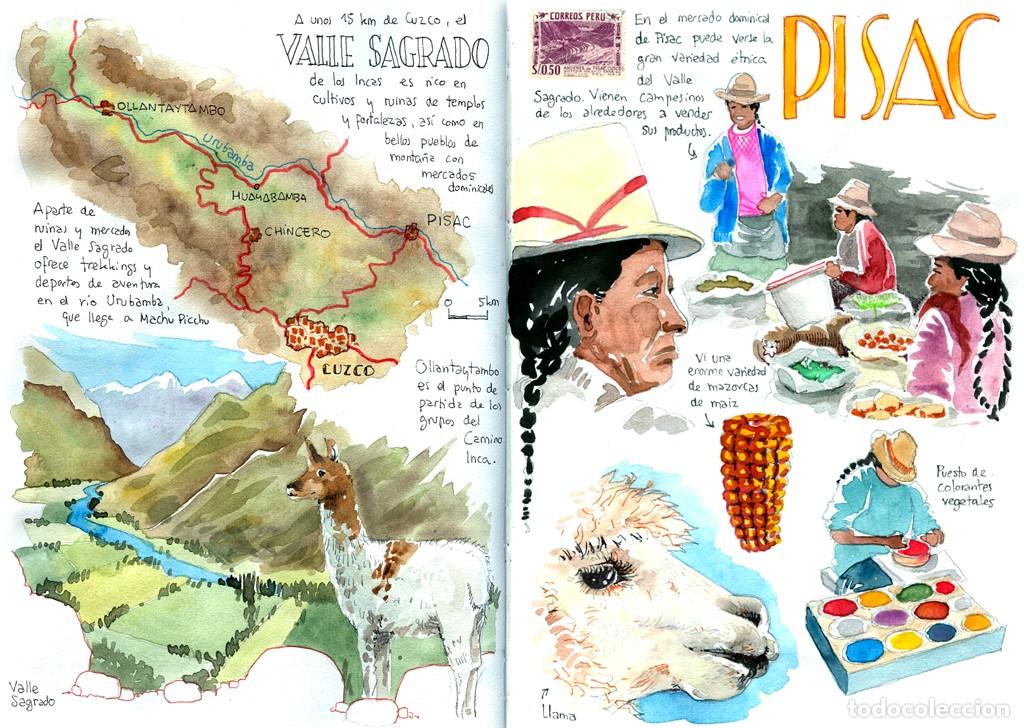 Libros: Cuadernos de Per&uacute;. Acuarelas de viaje. - Foto 19