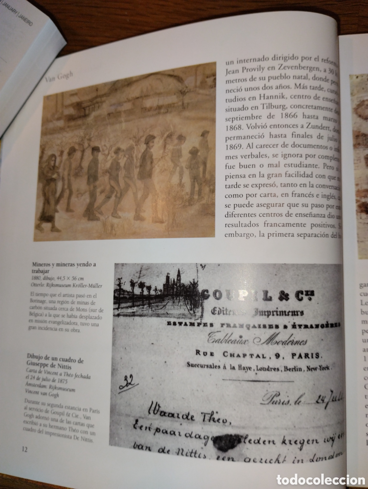 Libros: VAN GOGH, TIKAL EDICIONES - Foto 10