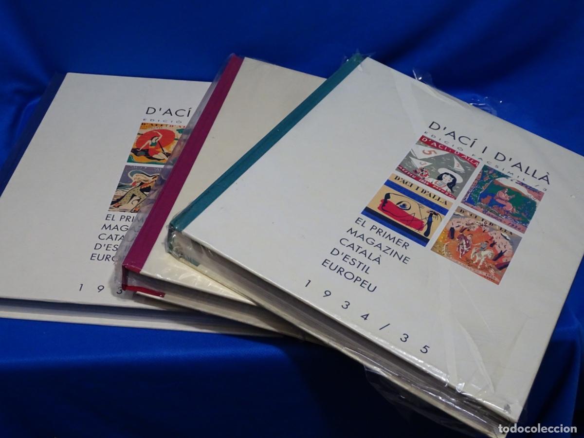 Libros: D&rsquo;ACI I D&rsquo;ALL&Agrave; EDICI&Oacute; FACSIMIL. 3 TOMOS 1,2, y 3.