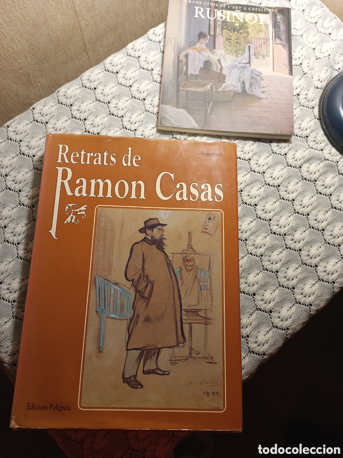 Libros: Lote de 2 libros de Ram&oacute;n Casas y Santiago Rusi&ntilde;ol