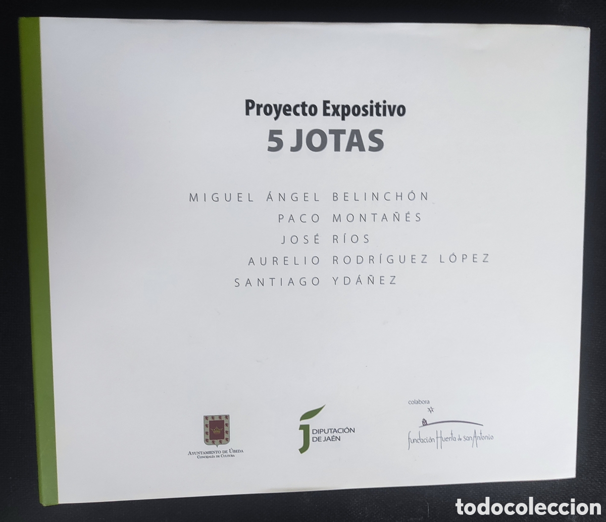 Libros: Libro de pintura - proyecto expositivo 5 jotas
