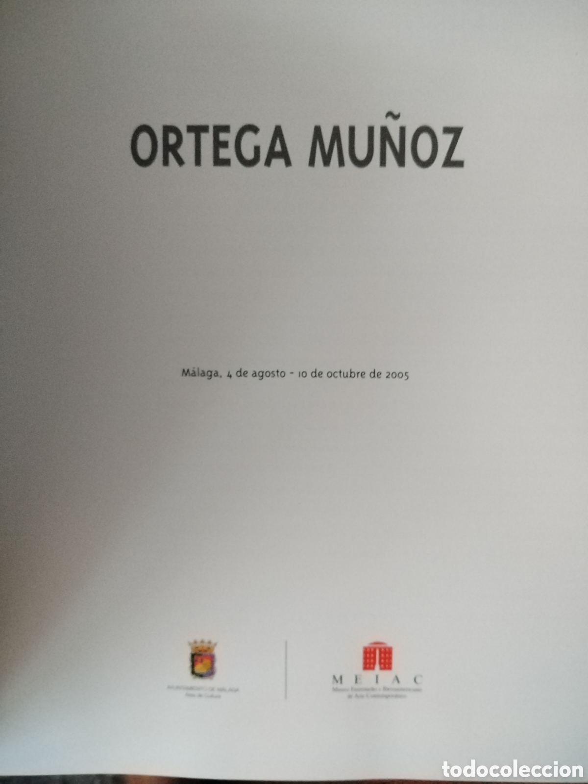 Libros: Godofredo Ortega Mu&ntilde;oz. Libro exposici&oacute;n en M&aacute;laga. - Foto 3