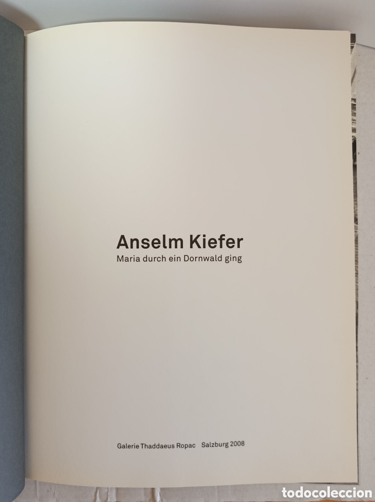Libros: Anselm Kiefer: Maria durch ein Dornwald ging - Foto 4