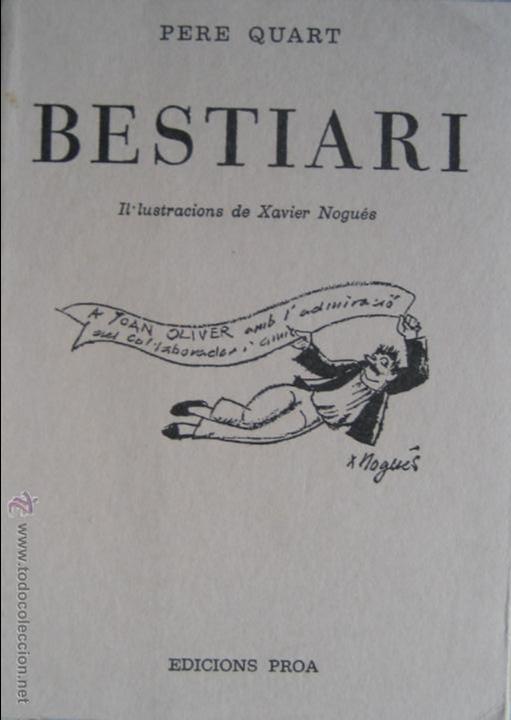 Libros: Pere Quart / Bestiari - Edici&oacute;n - Foto 1