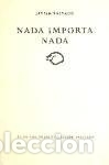 Libros: Nada importa nada - Salvago, Javier - Foto 1