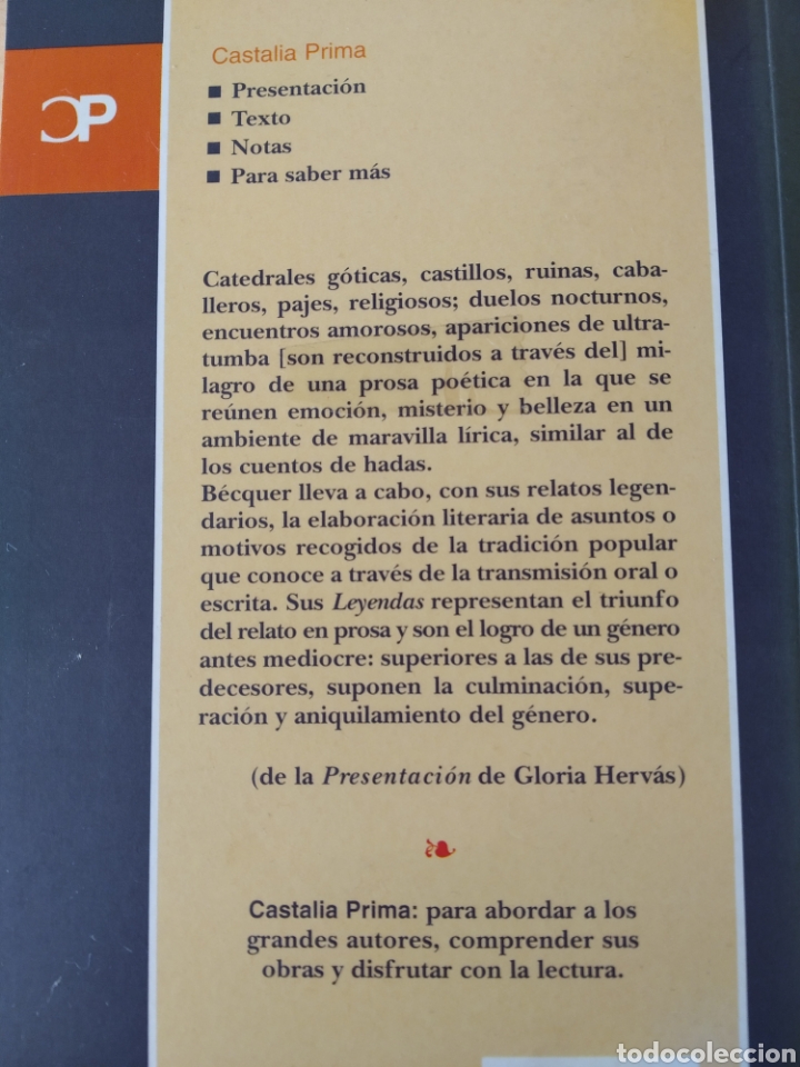 Libros: Leyendas. Gustavo Adolfo B&eacute;cquer. Nuevo - Foto 2
