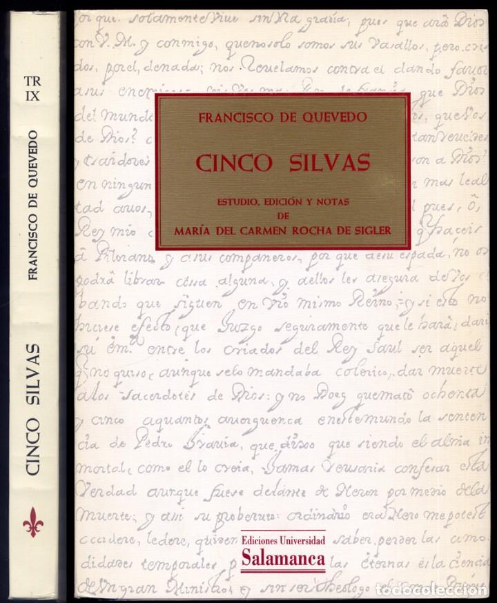 Libros: QUEVEDO Y VILLEGAS, Francisco de.  Cinco Silvas.  1994. - Foto 1