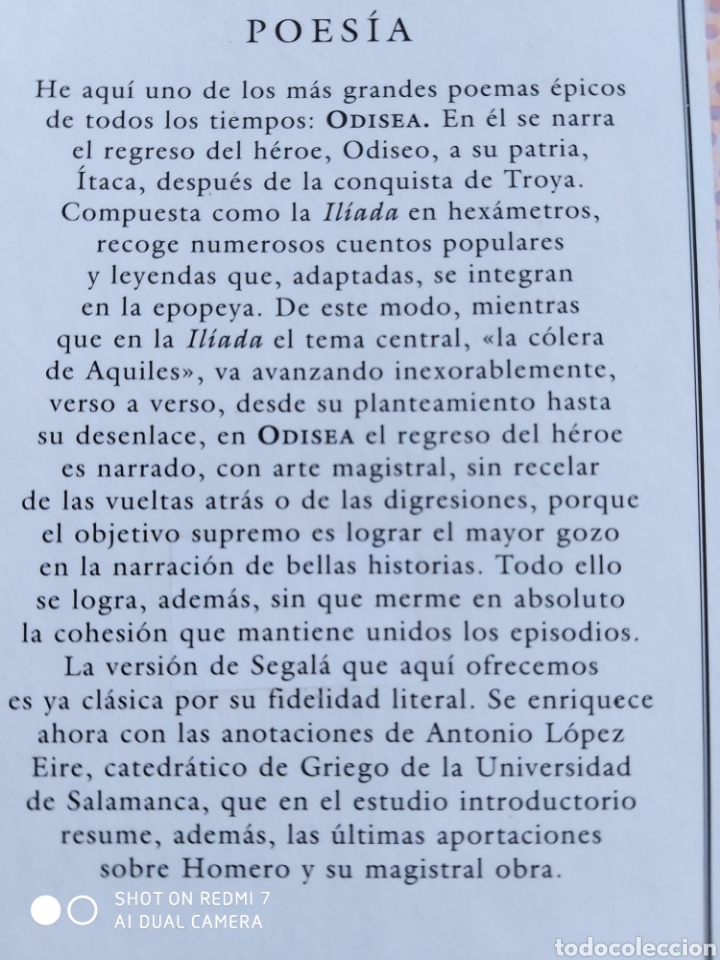 Libros: Odisea. Homero. Nuevo - Foto 4