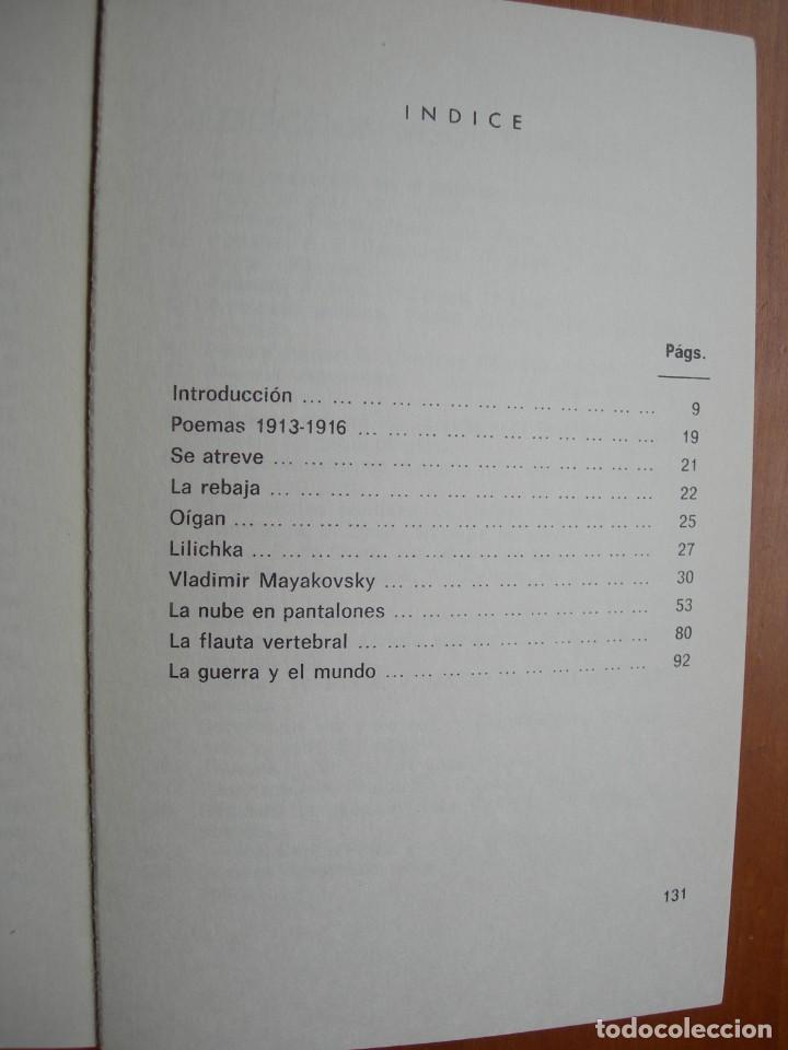Libros: POEMAS 1913-16 / MAYAKOVSKI - Foto 3