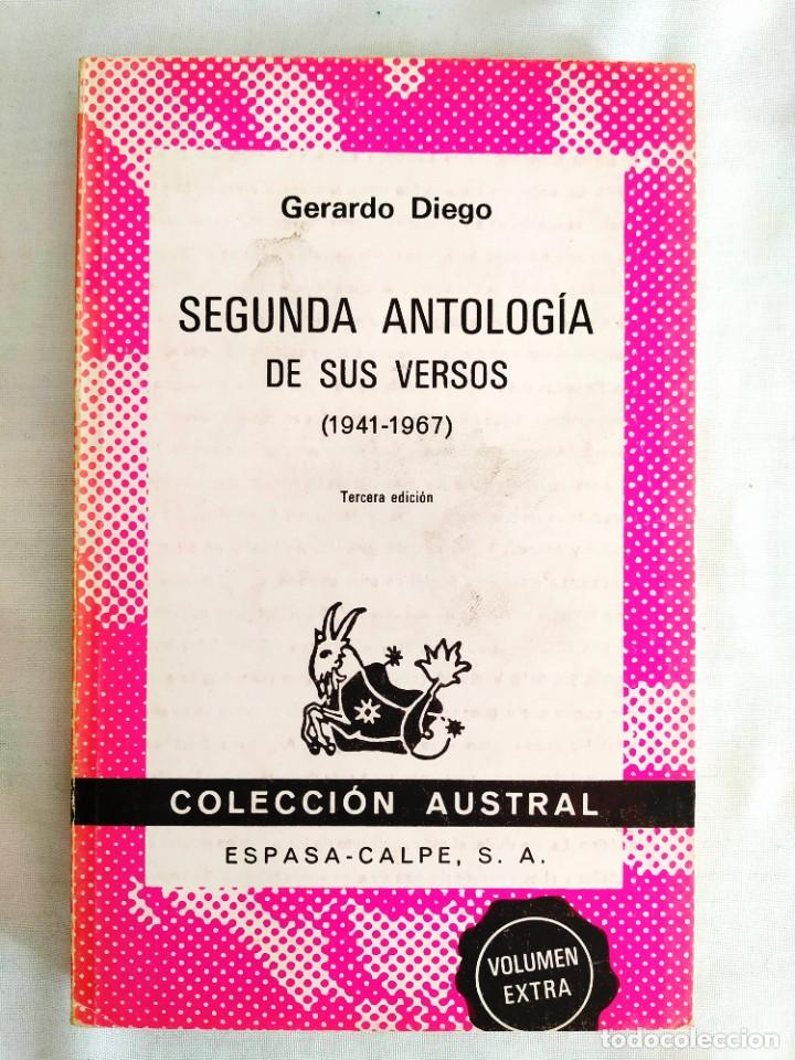 Libros: GERARDO DIEGO: SEGUNDA ANTOLOGÍA - NUEVO - Foto 1 - 240025900