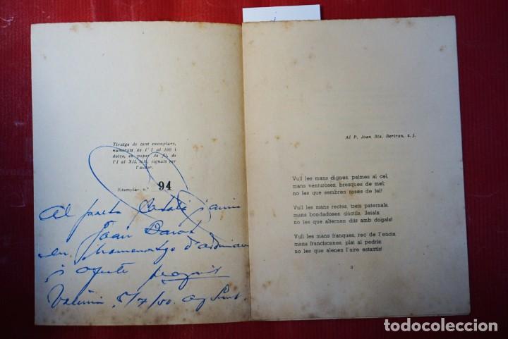 Libros: lluis margarit.mans dignes - Foto 2