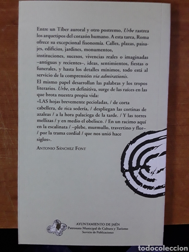 Libros: Urbe. Antonio S&aacute;nchez Font - Foto 2