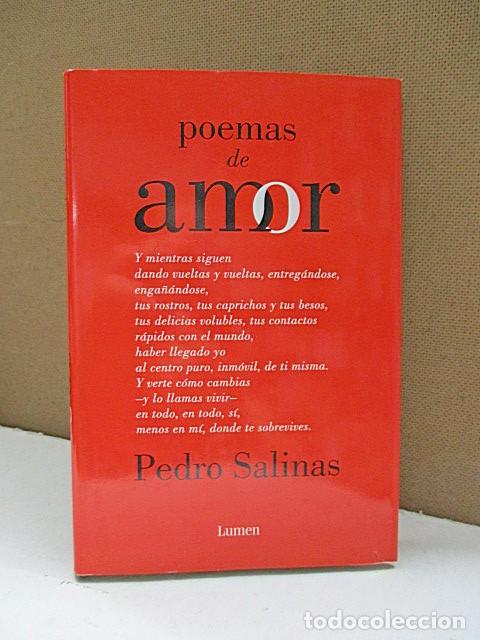 Libros: SALINAS, PEDRO. - POEMAS DE AMOR. - Foto 1