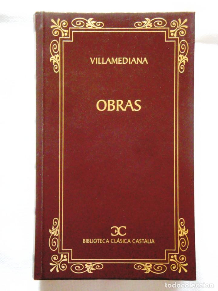 VILLAMEDIANA: OBRAS - BIBLIOTECA CLÁSICA CASTALIA - NUEVO (Libros Nuevos - Literatura - Poesía)