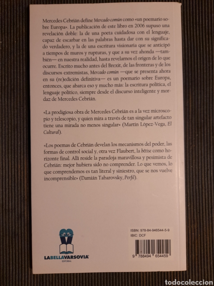 Libros: Mercado com&uacute;n. Mercedes Cebri&aacute;n - Foto 2