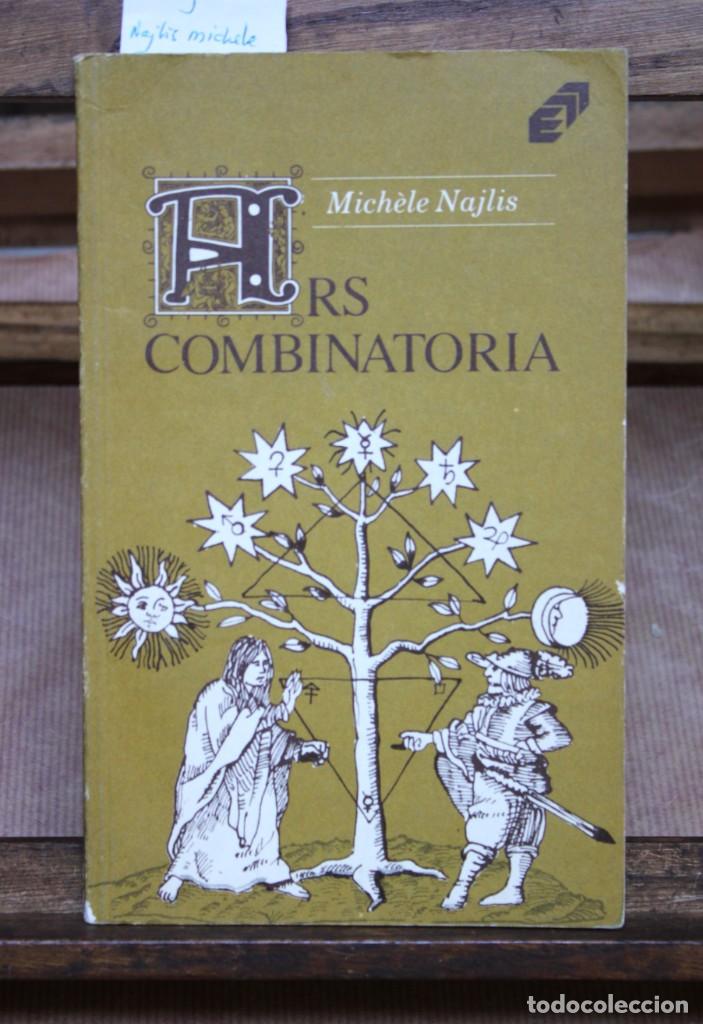 Libros: najlis michele. ARS COMBINATORIA. poesia - Foto 1