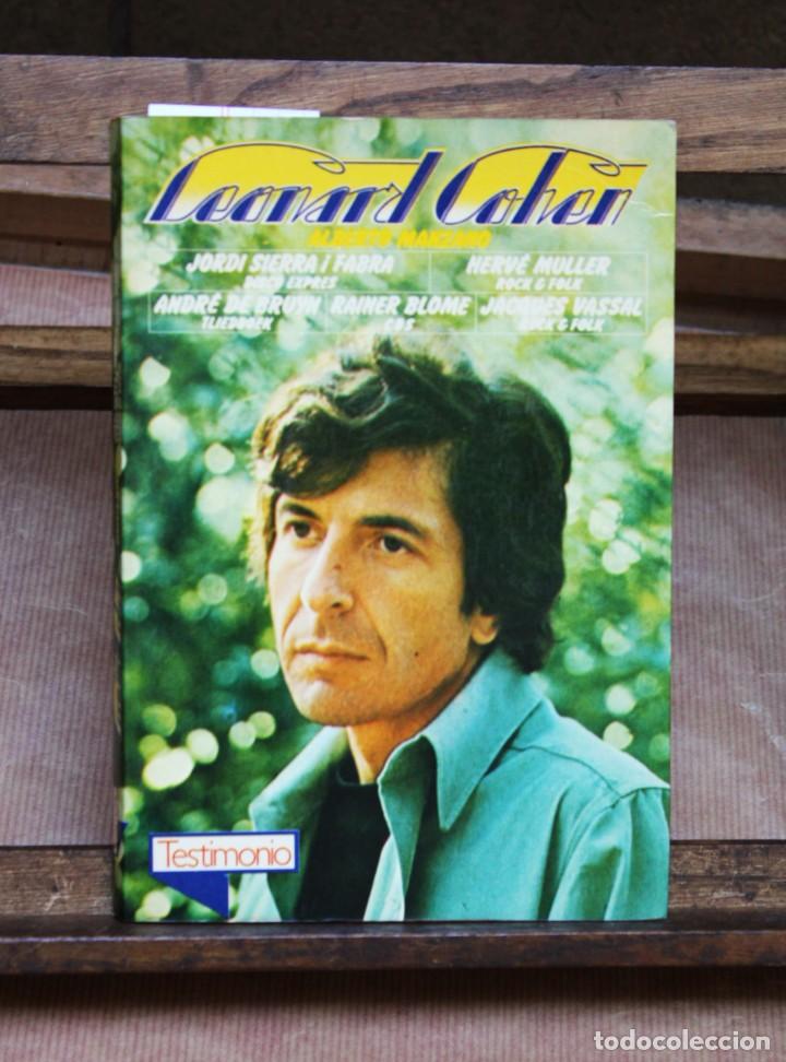 Libros: Manzano alberto. LEONARD COHEN. - Foto 1