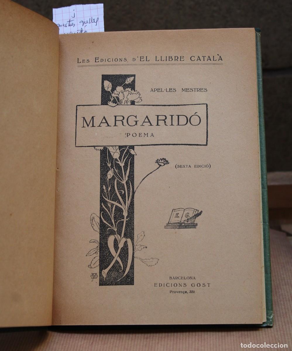 Libros: mestres apelles. Margarido - Foto 1