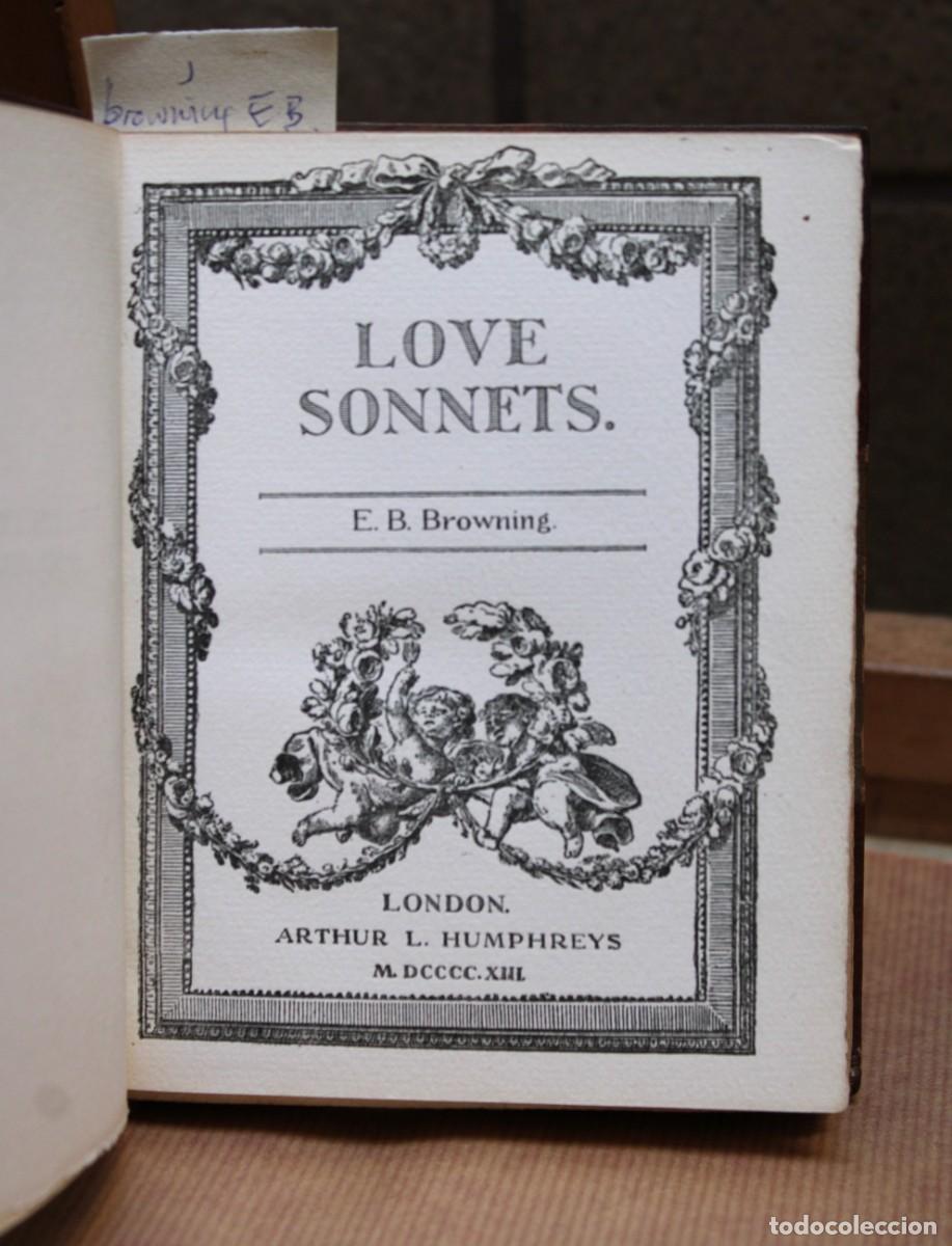 Libros: browning E.B. love sonnets - Foto 1