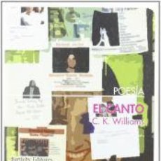 Libros: CANTO,EL - WILLIAMS, C.K.. Lote 366449076