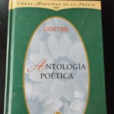 Libros: ANTOLOGÍA POETICA (GOETHE). Lote 377501599