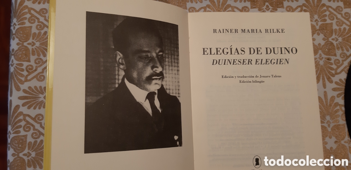 Libros: Eleg&iacute;as de Duino. Rainer Mar&iacute;a Rilke - Foto 3