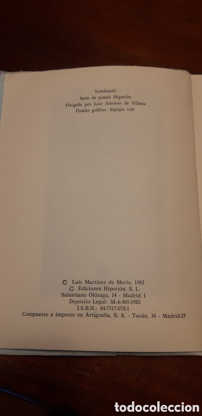 Libros: Fabula de Faetonte. Luis Mart&iacute;nez de Merlo - Foto 3