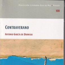 Libros: CONTRAVERANO - ANTONIO GARCÍA DE DIONISIO
