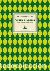 Libros: Venus y Adonis - Shakespeare, William - Foto 1