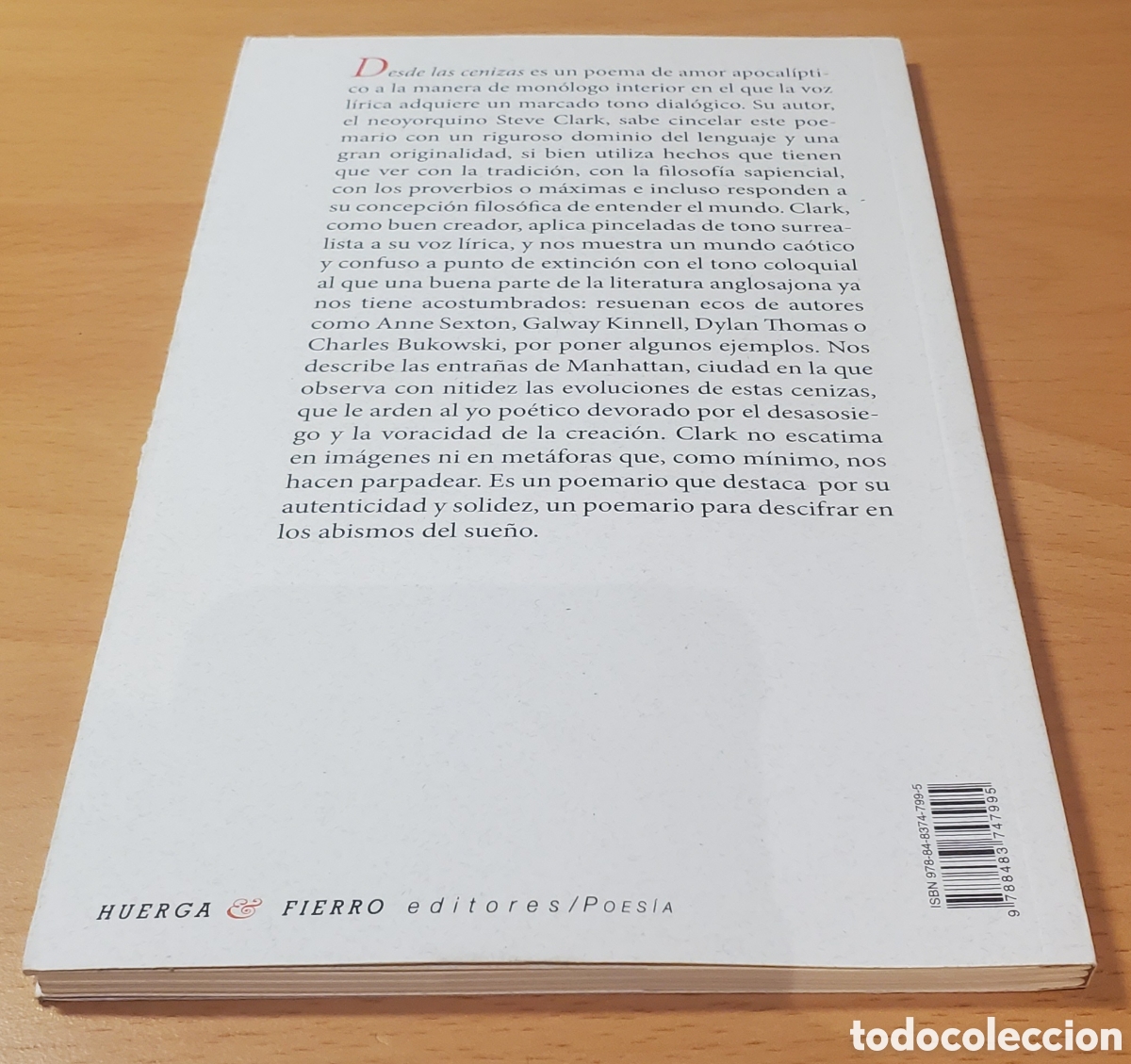 Libros: Desde las cenizas - Steve Clark - Foto 2