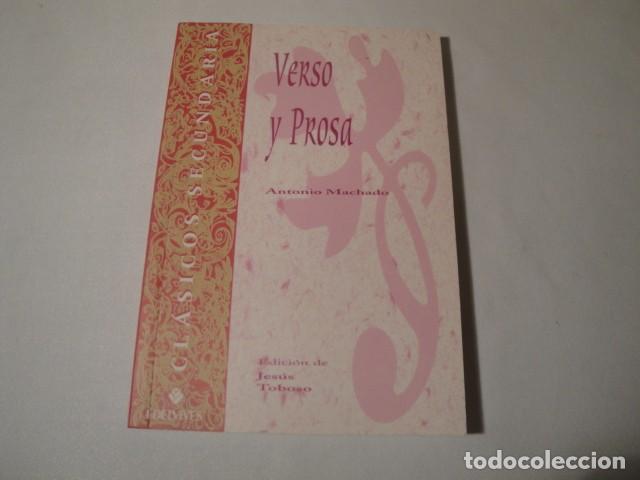Libros: Libro: Verso y Prosa de Antonio Machado. Nuevo - Foto 1