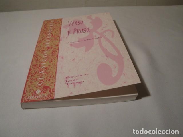 Libros: Libro: Verso y Prosa de Antonio Machado. Nuevo - Foto 7