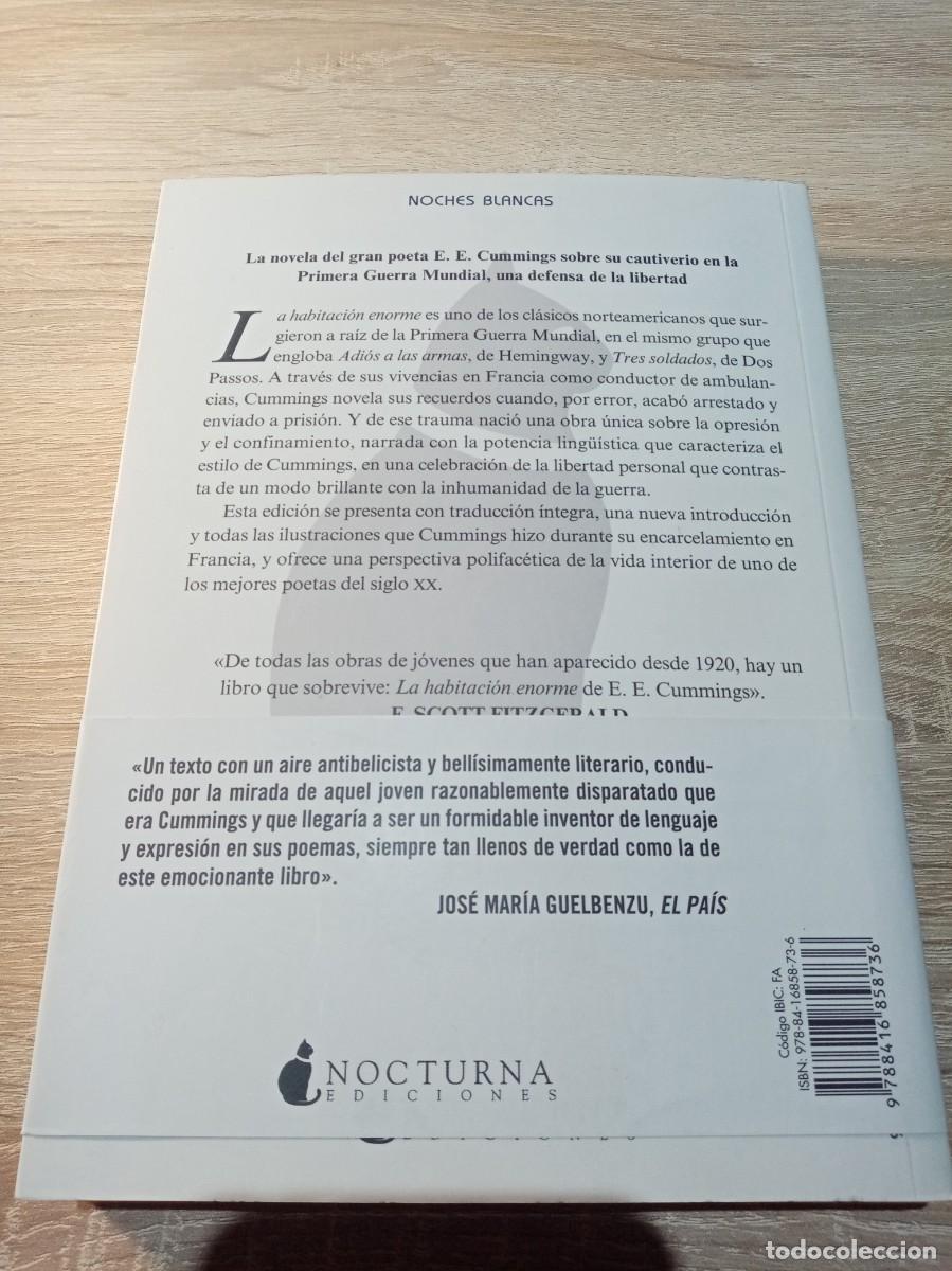 Libros: LA HABITACI&Oacute;N ENORME, E. E. CUMMINGS - Foto 2