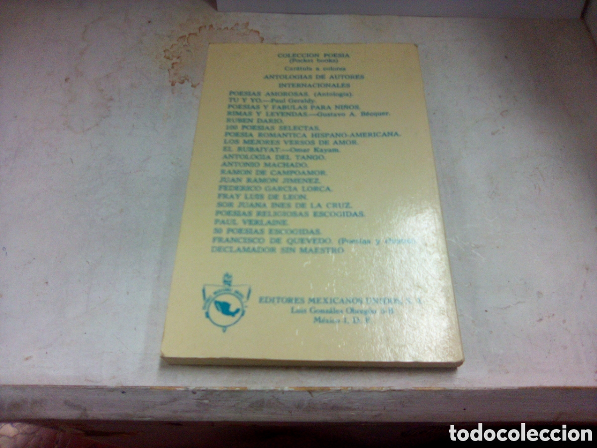 Libros: Poesias de Rub&eacute;n Dar&iacute;o - Foto 2