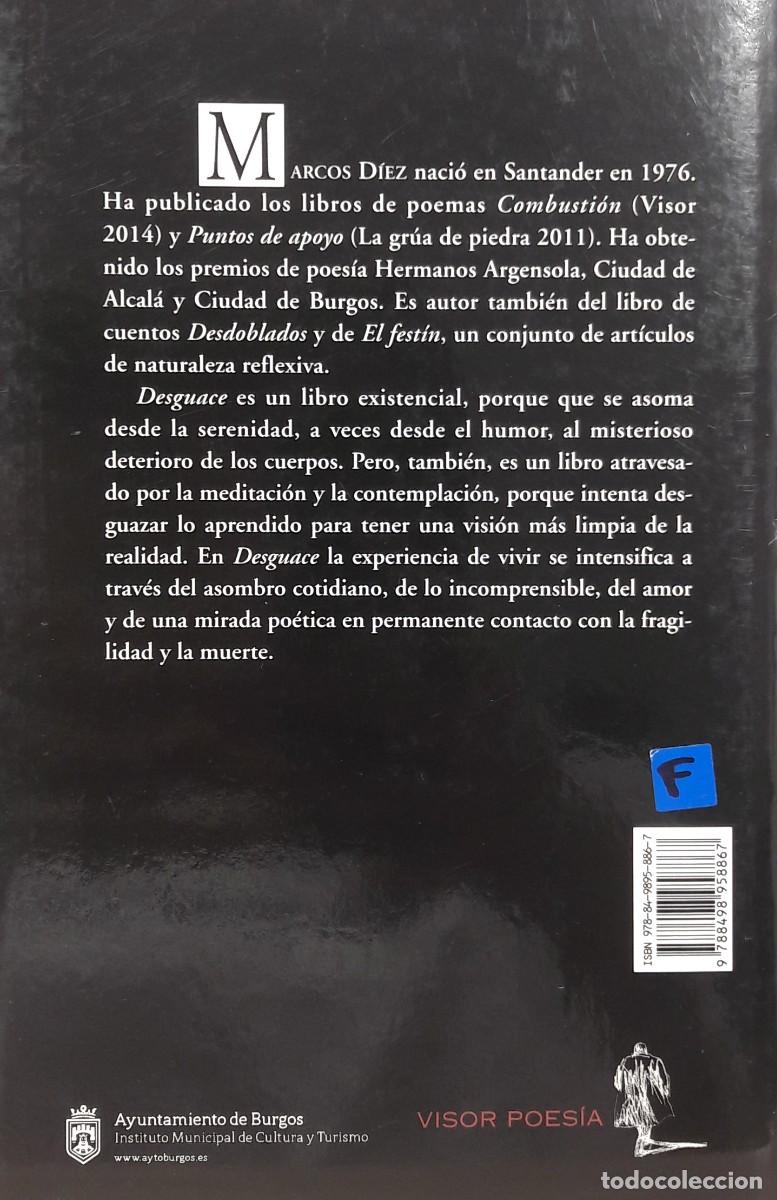Libros: Desguace, Marcos D&iacute;ez, Visor Libros - Foto 2