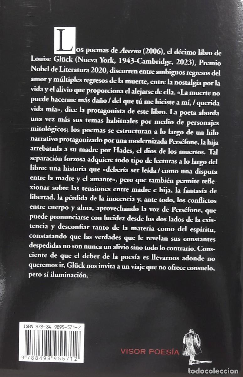 Libros: Averno, Louise Gluck, Visor Libros - Foto 2
