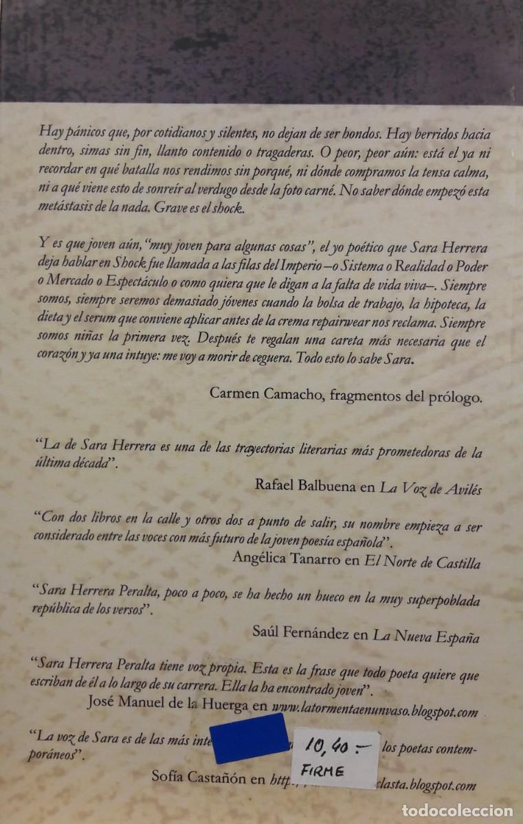 Libros: Shock, Sara Herrera Peralta, Baile del Sol Ediciones - Foto 2