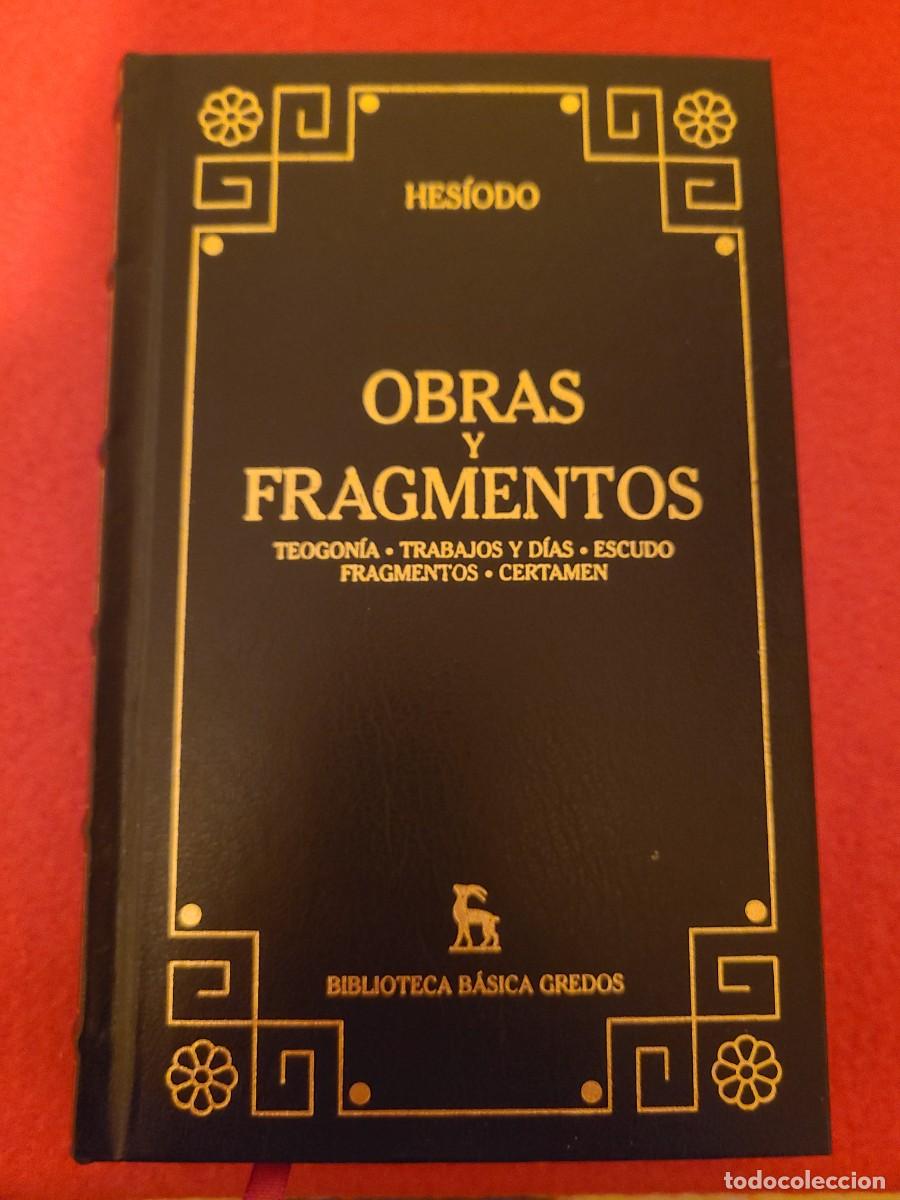Libros: Obras y fragmentos. Hes&iacute;odo. - Foto 1