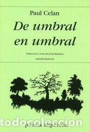 Libros: De umbral en umbral - Paul Celan - Foto 1